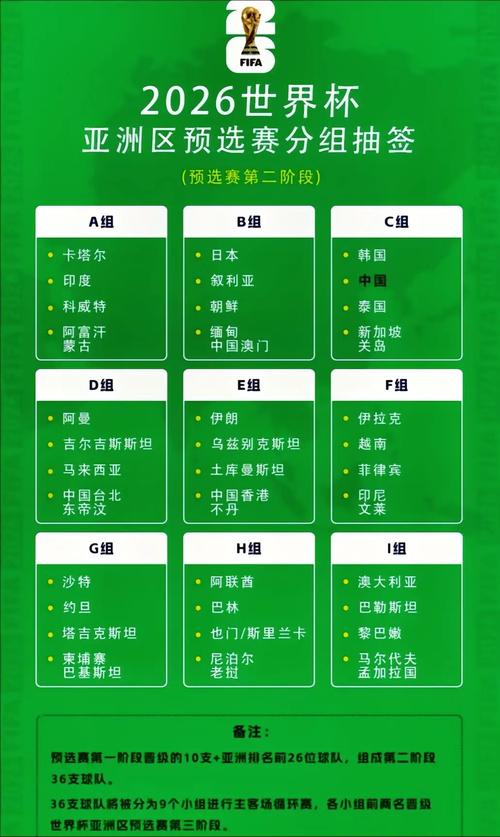 世界杯预选赛规则图解中文版