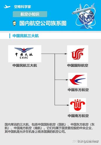 中国有几个国有航空公司