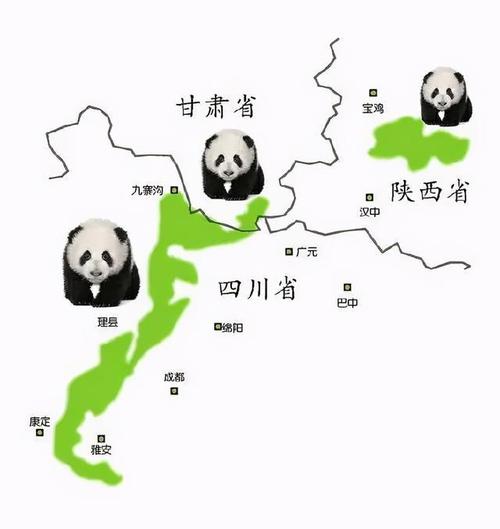 中国有几个省份有熊猫